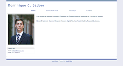 Desktop Screenshot of dbadoer.com